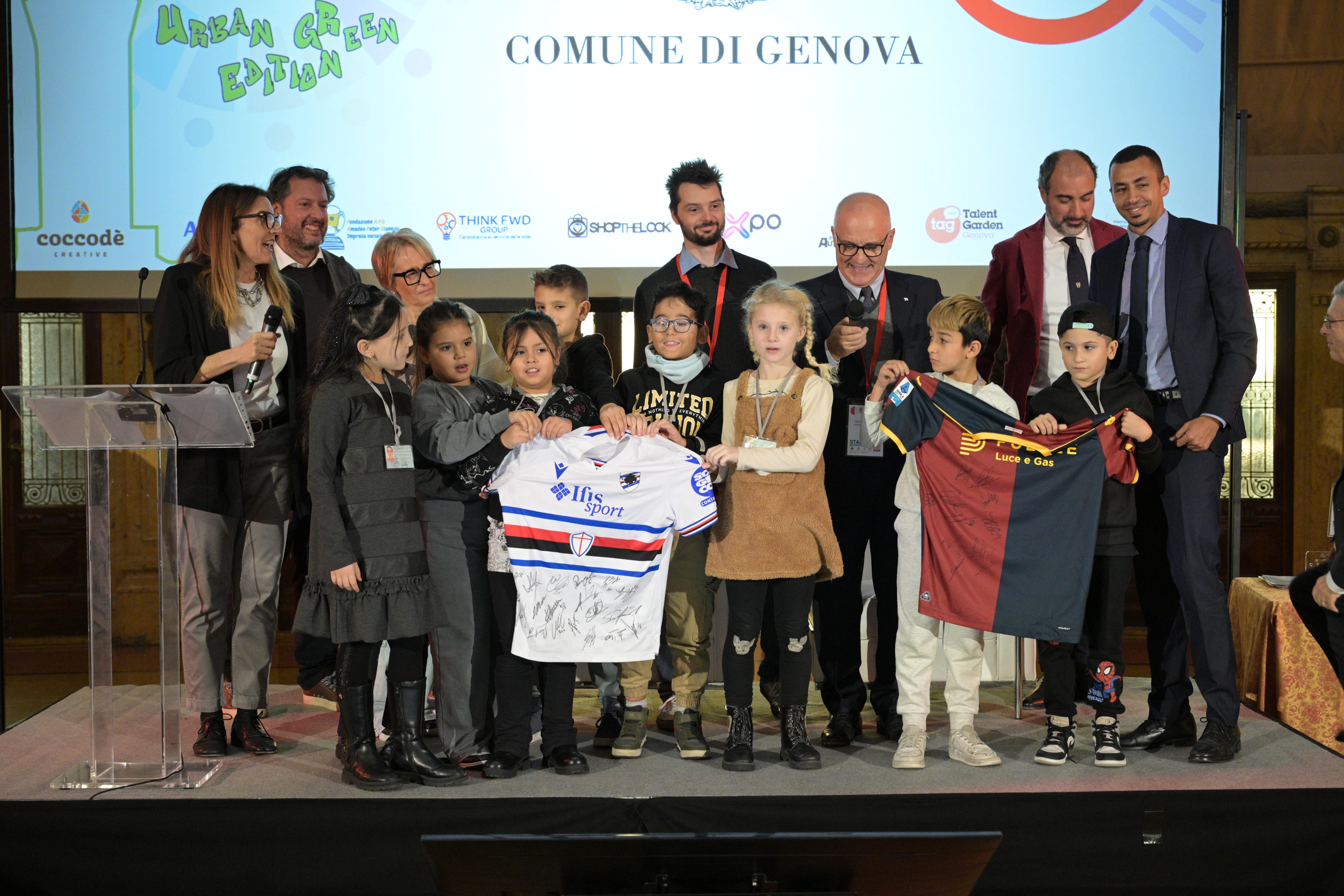 Foto vincitore Nuove Proposte Reality, Consigliere, Presidente AGSC e Direzione Marketing Territoriale