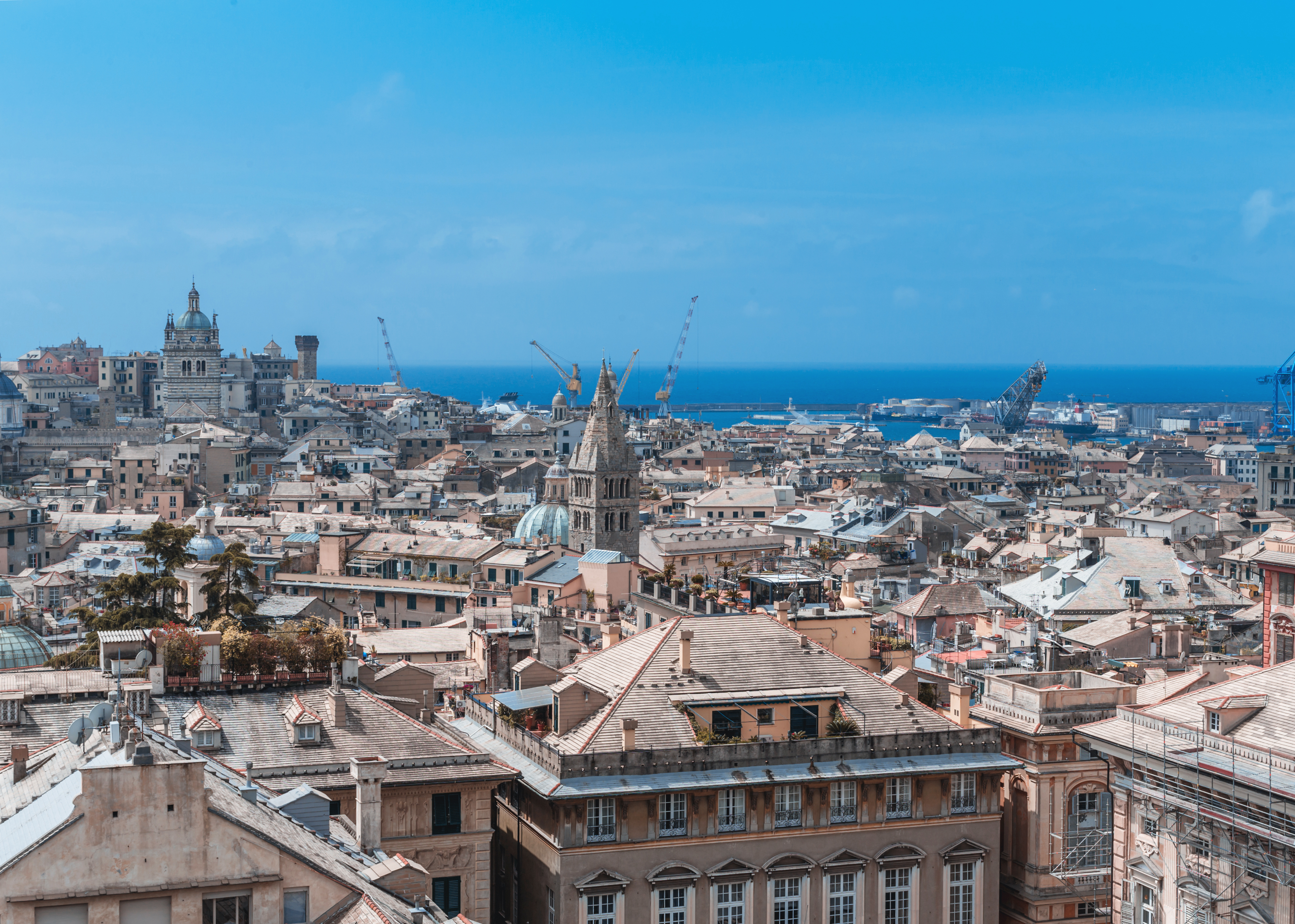 Panorama of the historical city centre