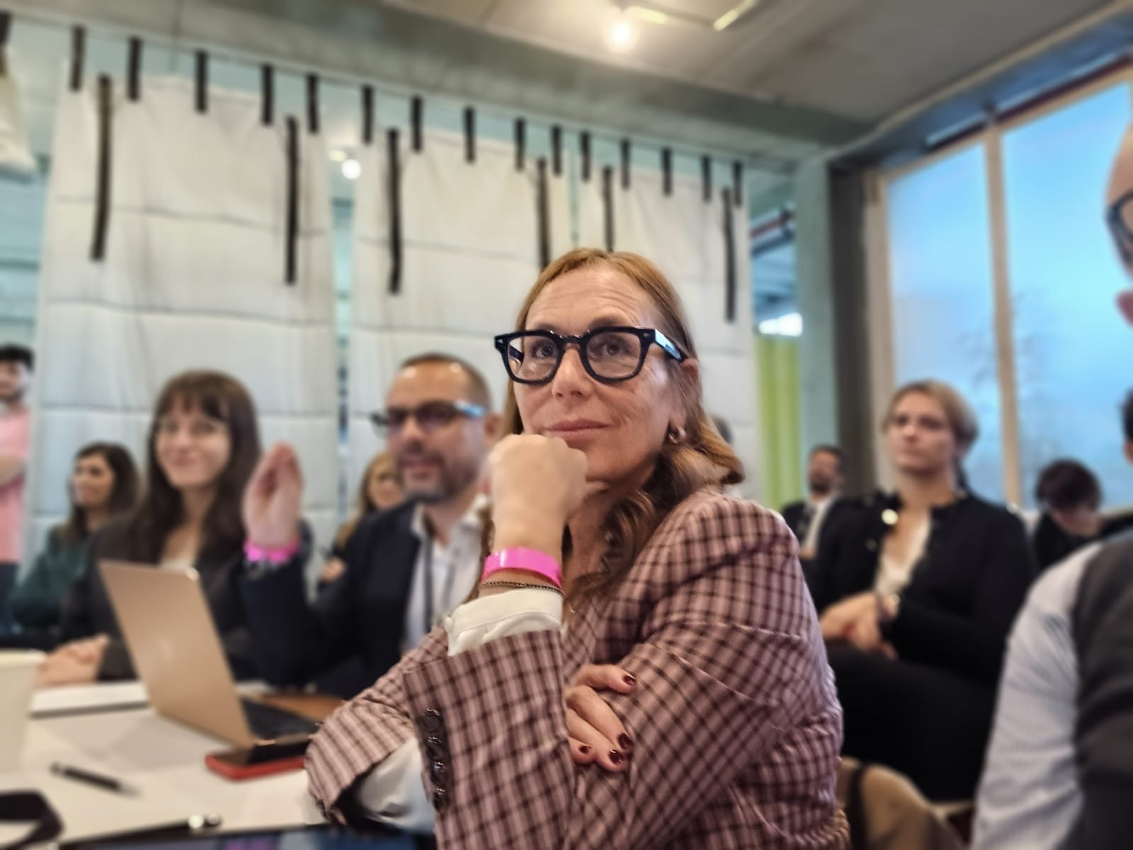 Assessora Tiziana Beghin prende parte a un panel