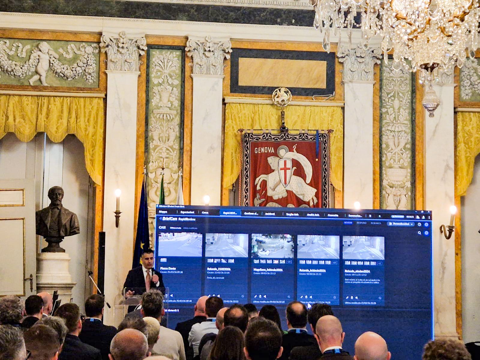 Presentation by the Municipality of Genoa on the use of Milestone technology for the Safe City project Presentation by the Municipality of Genoa on the use of Milestone technology for the Safe City project