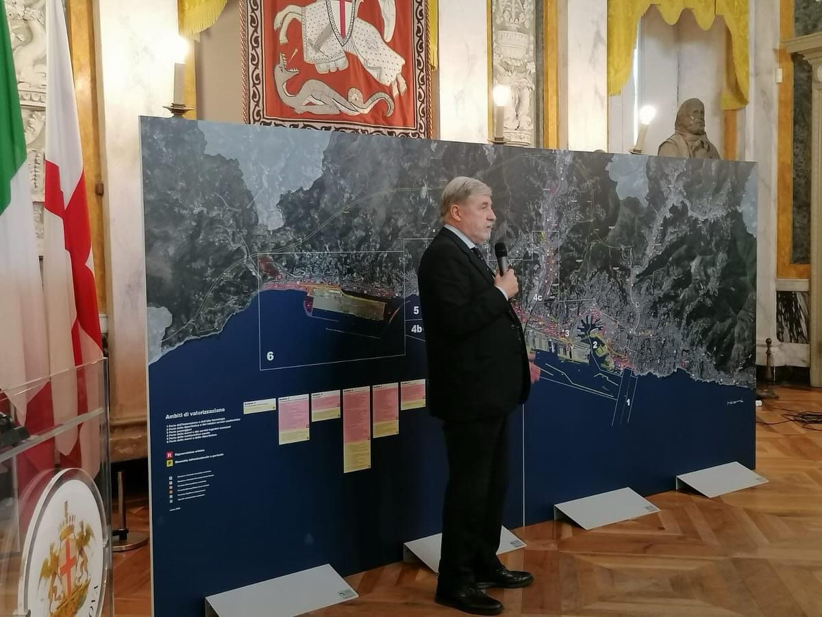 Presentazione del Sindaco del Rendering Genova 2030