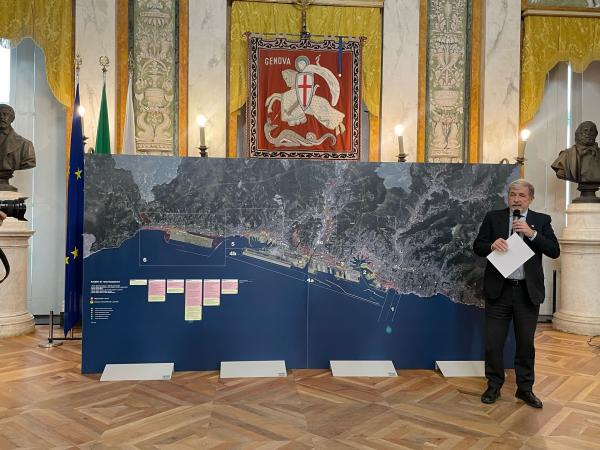 Presentazione del Sindaco del Rendering Genova 2030