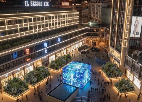 Nuovo design di Piazza Piccapietra