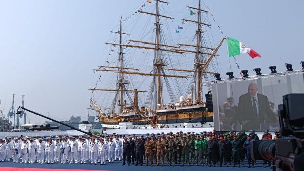 Amerigo Vespucci sailing ship