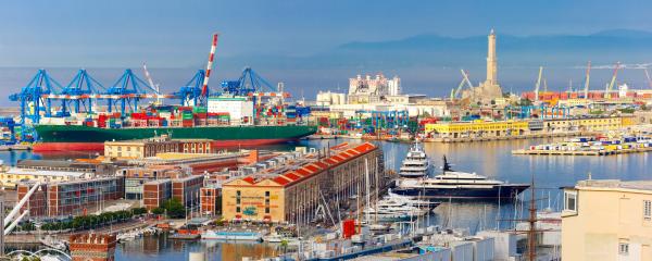 Genoa's Port.