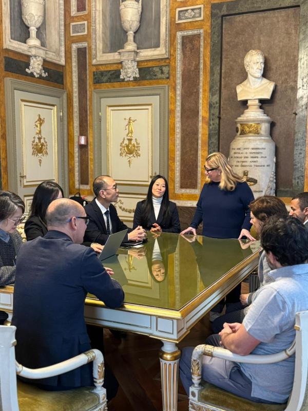 Meeting with Korean delegation Meeting with Korean delegation in the Representative Office