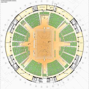 Palasport arena configurazione 4000 posti